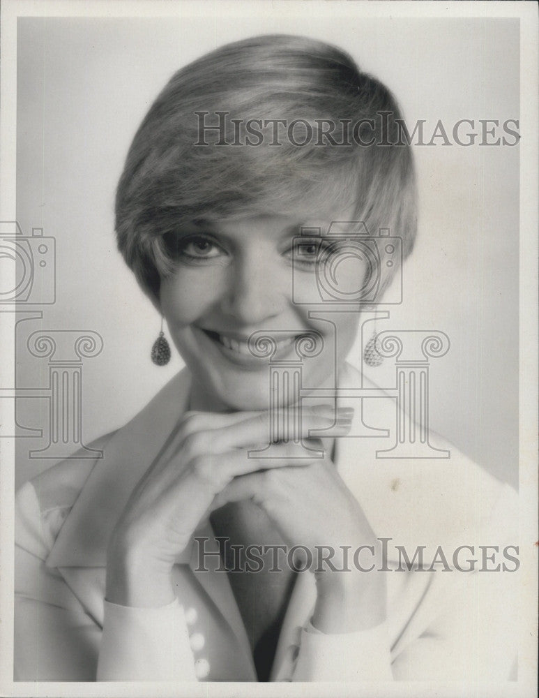 1975 Press Photo Florence Henderson  on &quot;Women of the Year 1975 &quot; - Historic Images