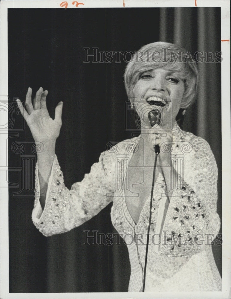 1974 Press Photo  American Actress And Singer Florence Henderson Guest Stars - Historic Images