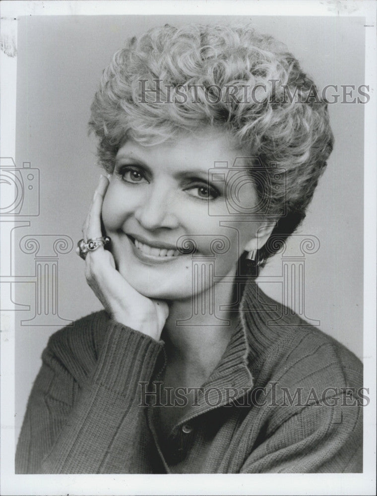 1991 Press Photo American Actress And Singer Florence Henderson - Historic Images