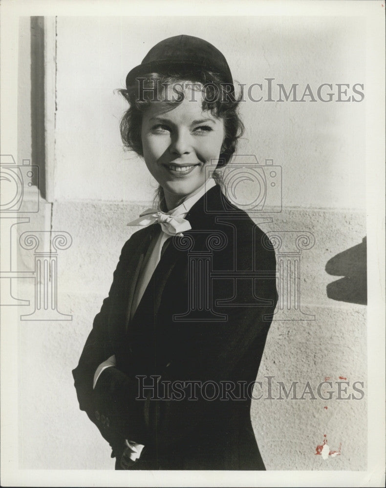 Press Photo Actress Anne Helm Stars In &quot;The Double Life Of Julia Cosgrove&quot; - Historic Images