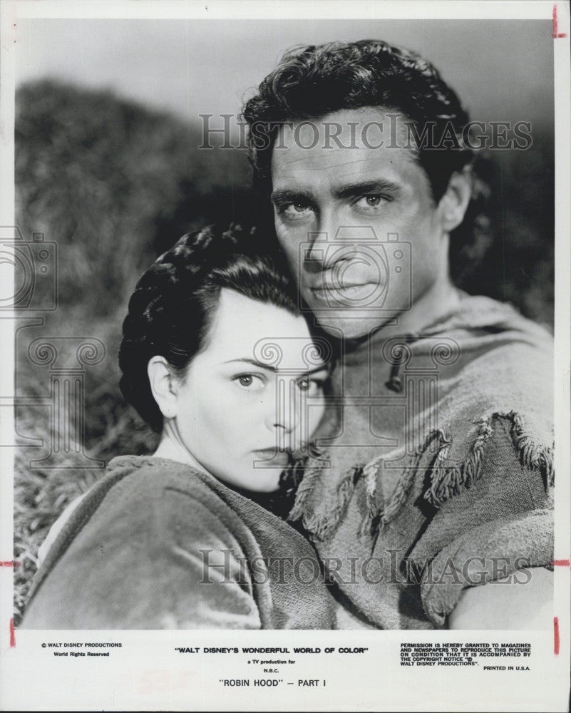 1965 Press Photo Richard Todd, Actor in &quot;Robin Hood&quot; - Historic Images