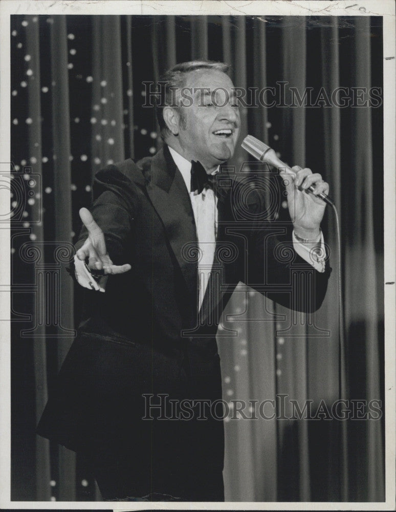 1978 Press Photo entertainer Danny Thomas on TV program &quot;Young and Foolish&quot; - Historic Images