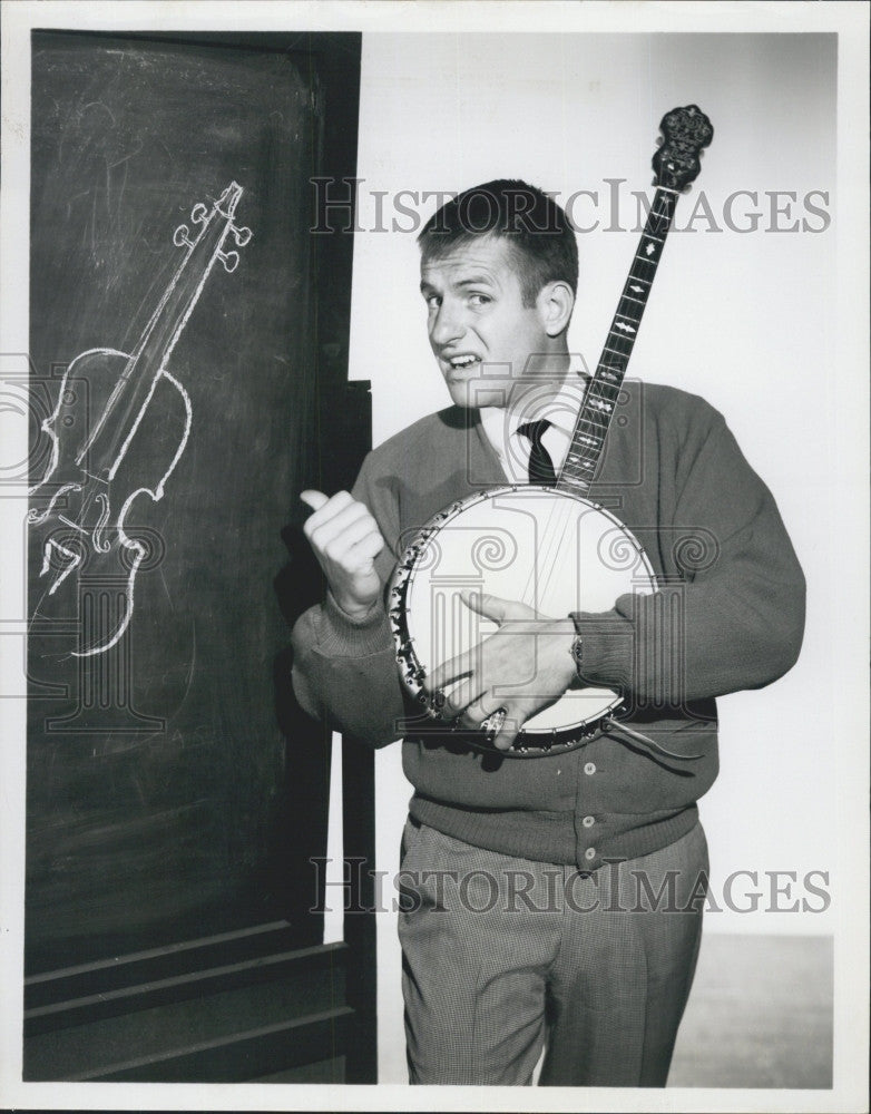 1962 Press Photo American comedian and actor Jerry Van Dyke - Historic Images