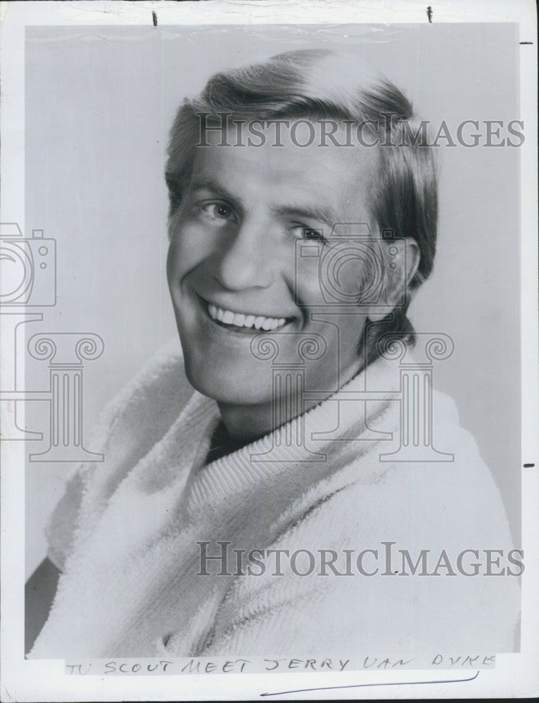 1970 Press Photo Actor Jerry Van Dyke - Historic Images