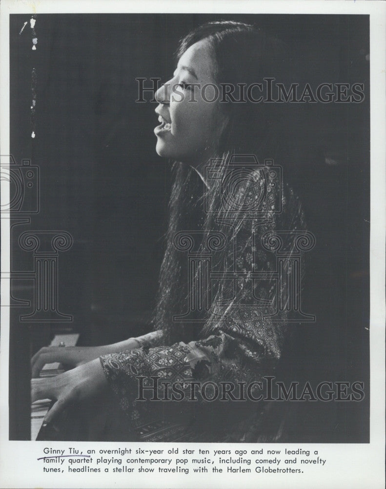 1970 Press Photo musician, entertainer, actress Ginny Tiu - Historic Images