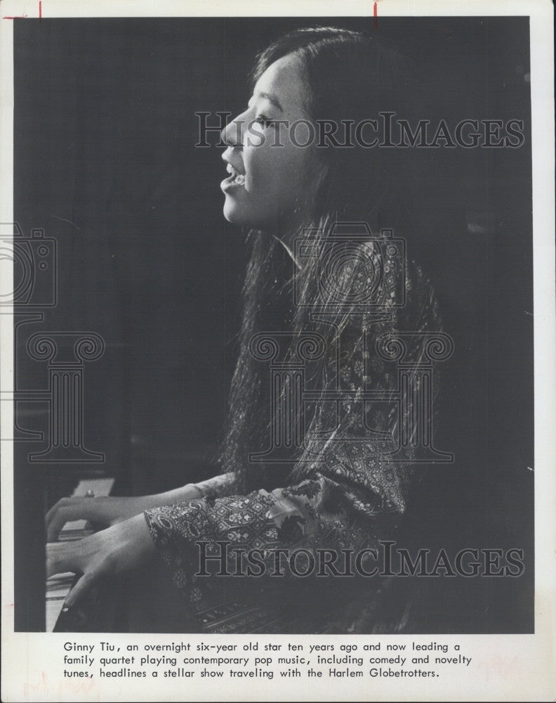 1970 Press Photo Actress Ginny Tiu  Age 6 - Historic Images