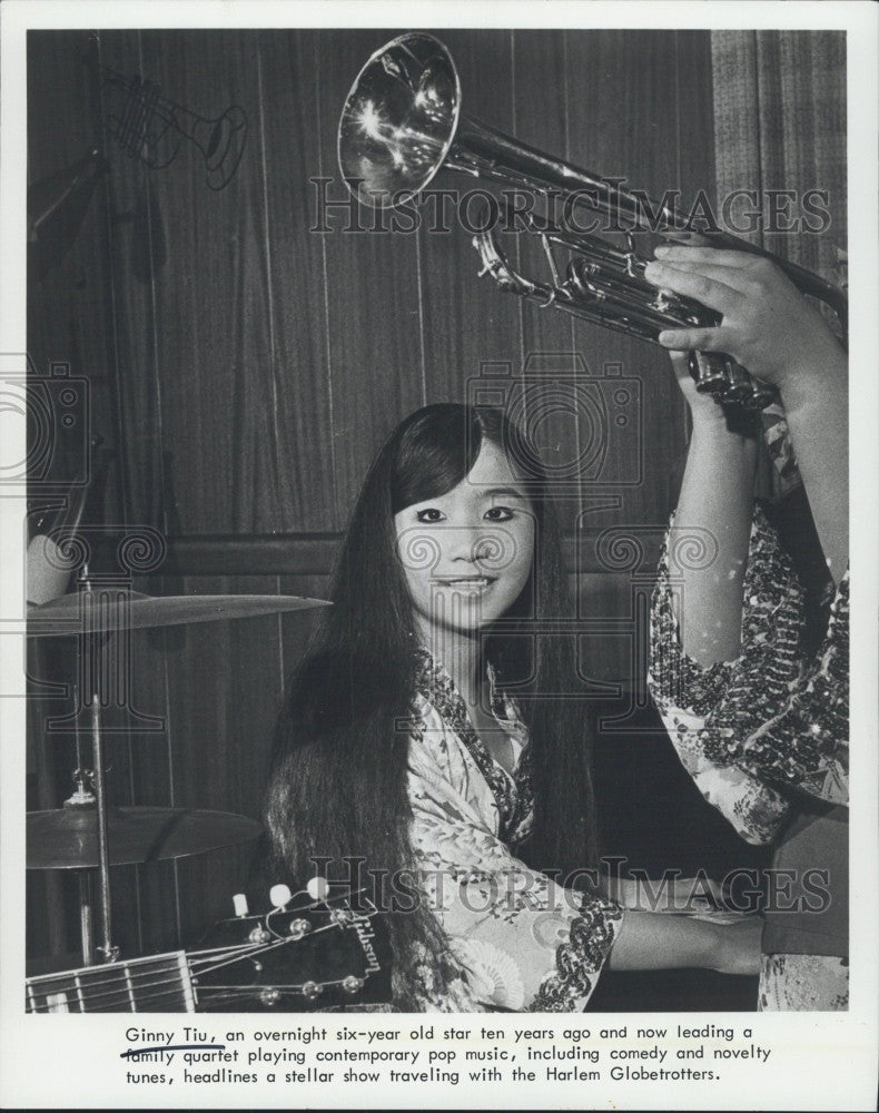 1970 Press Photo Actress Ginny Tiu Age 16 - Historic Images