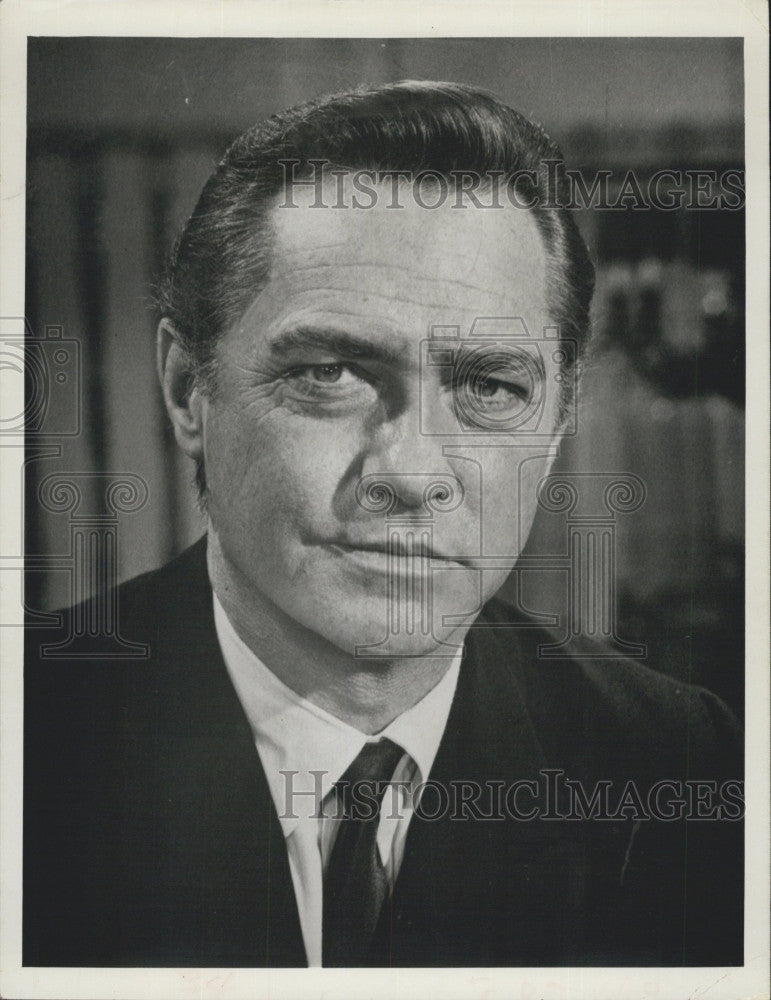 1967 Press Photo English Actor Richard Todd - Historic Images