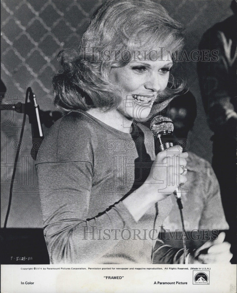 1974 Press Photo Conny Van Dyke. - Historic Images