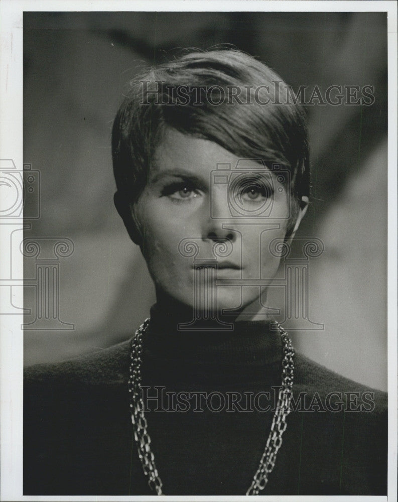 1969 Press Photo Actress Diane Varsi in &quot;Computer Murder&quot;. - Historic Images