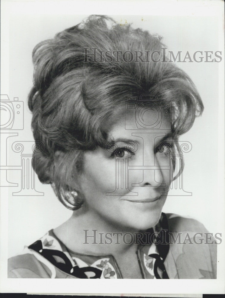 1972 Press Photo Comedian Peggy Cass in &quot;Jack Paar Tonite&quot;. - Historic Images