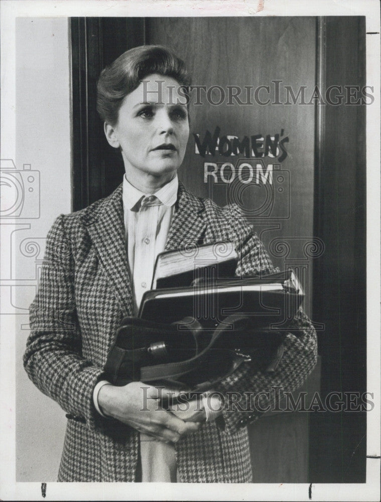 1980 Press Photo Actress Lee Remick stars in &quot;The Women&#39;s Room&quot; - Historic Images