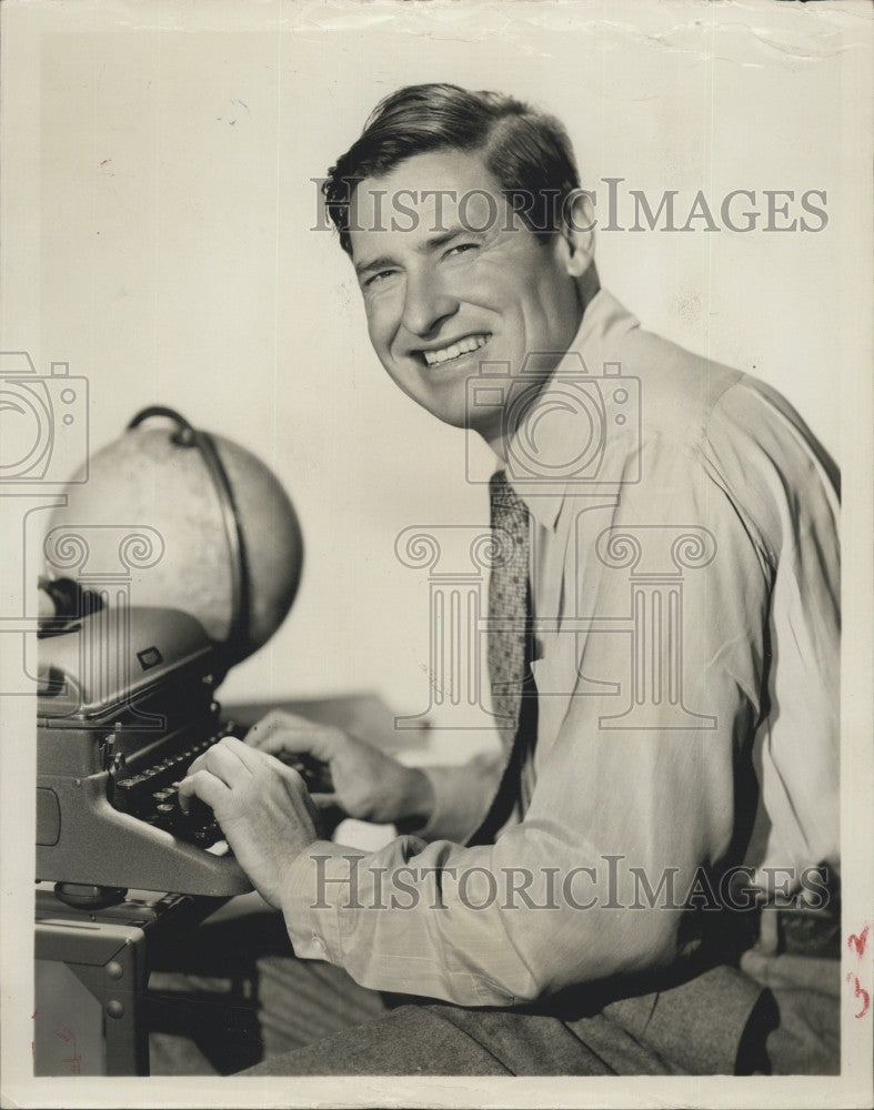 1956 Press Photo Actor Performer Will Rogers Jr - Historic Images