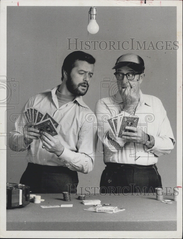 Press Photo Robert Goulet and Phil Silvers in &quot;A Night Out with the Boys&quot; - Historic Images