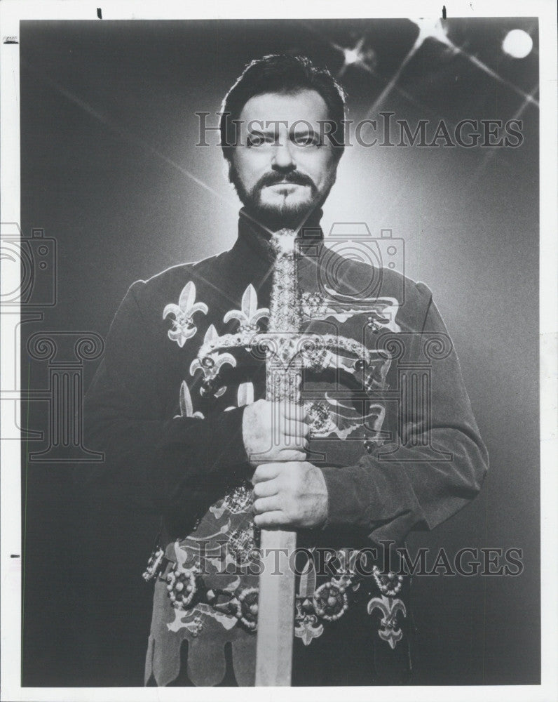 1993 Press Photo Singer Robert Goulet - Historic Images