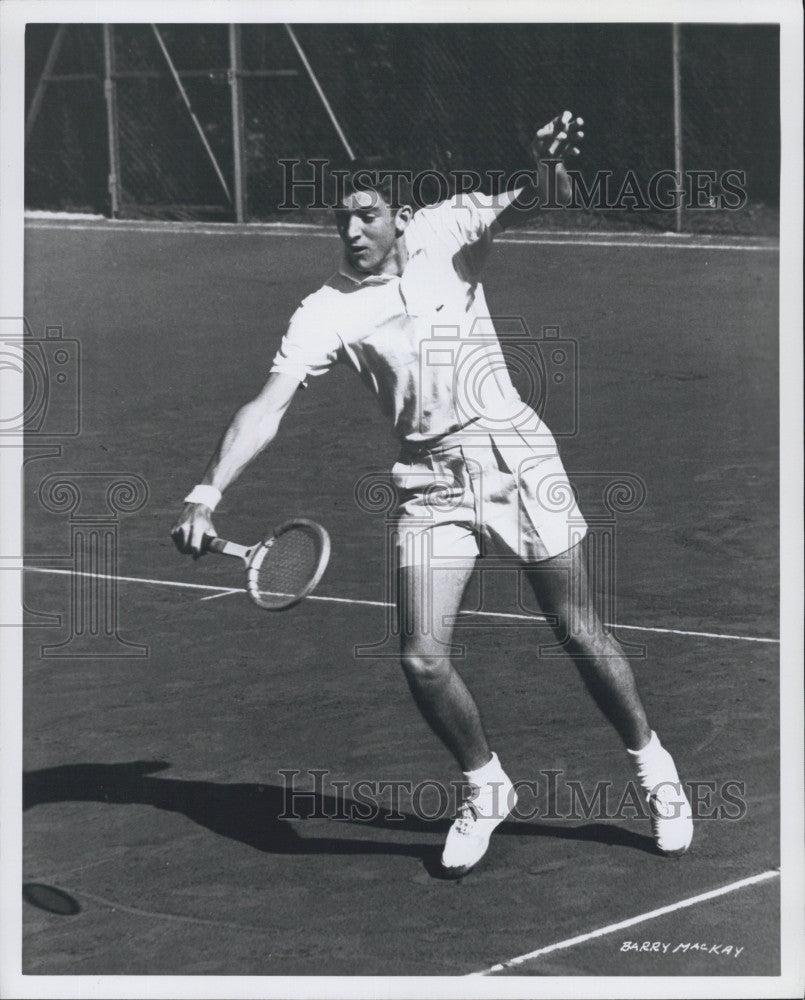 1961 Press Photo Tennis Player Barry MacKay - Historic Images