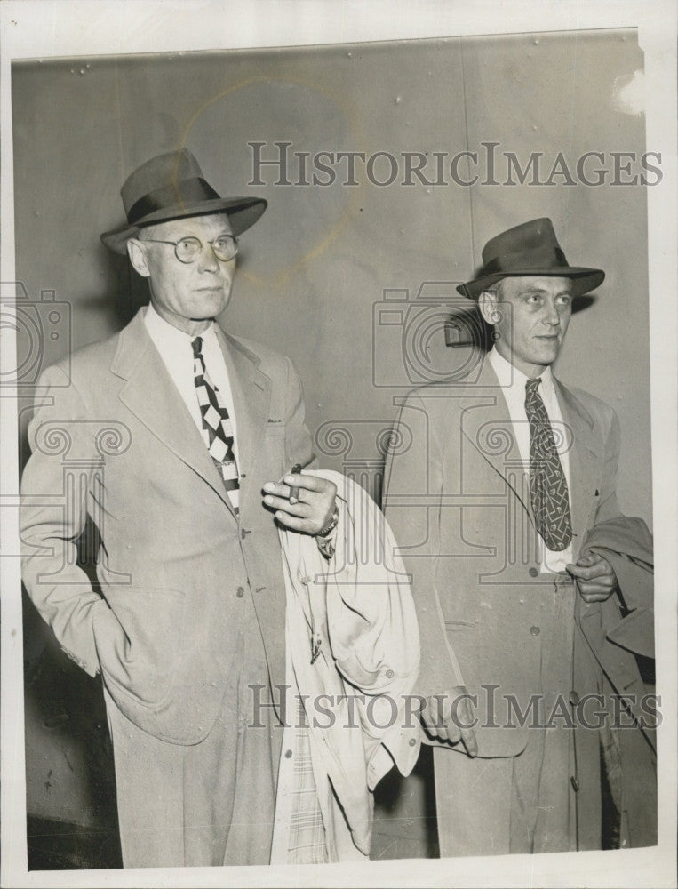 1949 Press Photo Stan Maithus and Paul Kasbriviy - Historic Images