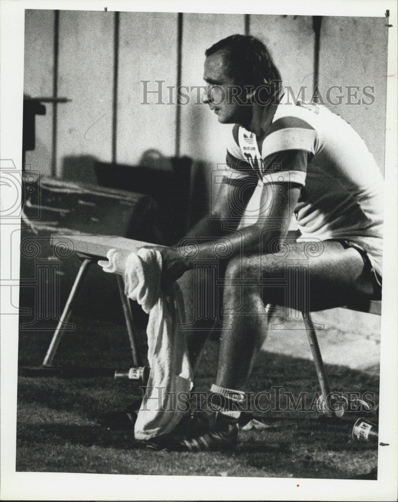 1980 Press Photo Peter Baralic retired Yugoslavian soccer player. - Historic Images