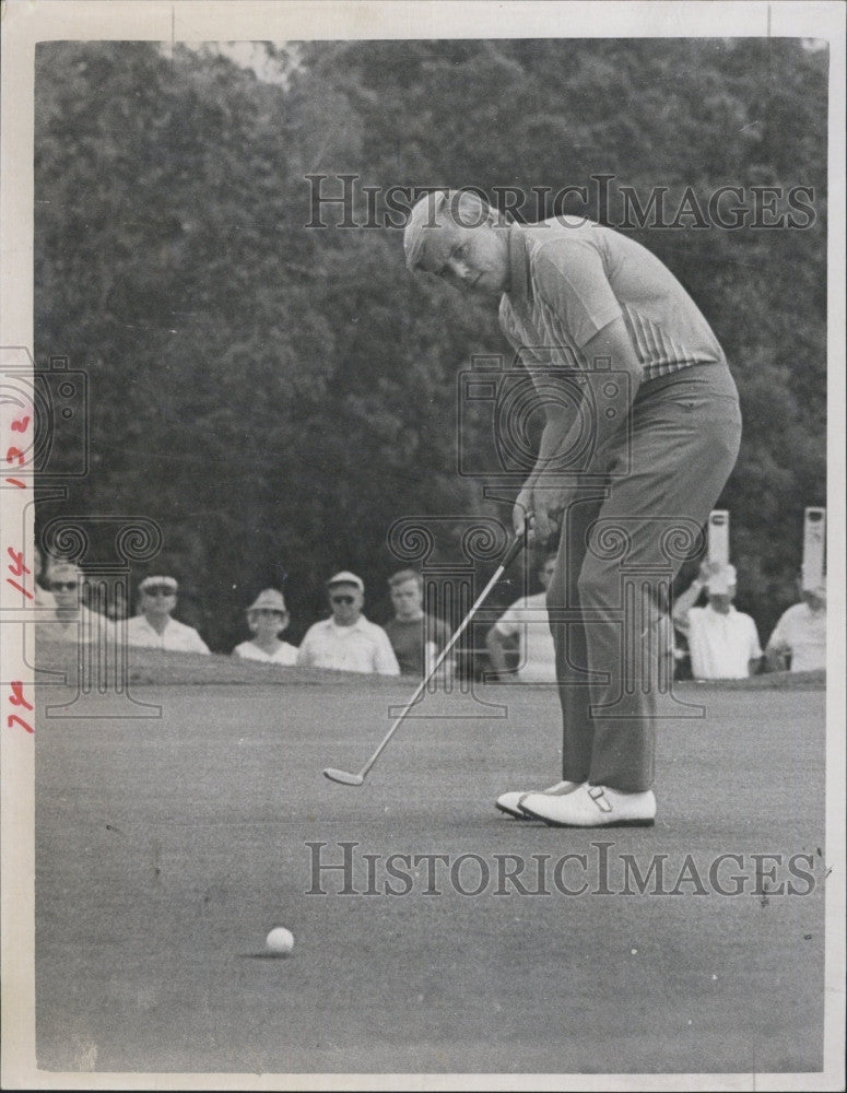 1969 Press Photo Golfer Tom Shaw at AVCO Classic - Historic Images