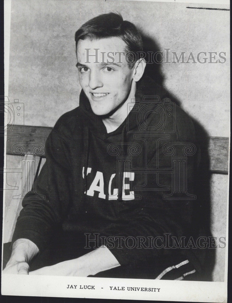 1991 Press Photo Jay Luck of Yale University - Historic Images