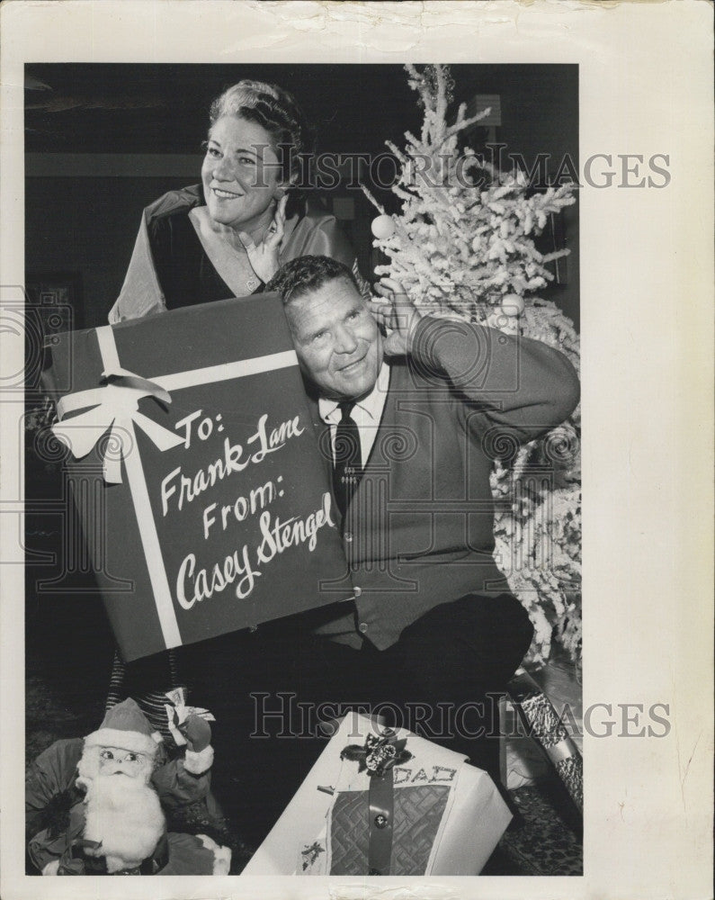 1959 Press Photo Baseballs Frank Lane - Historic Images