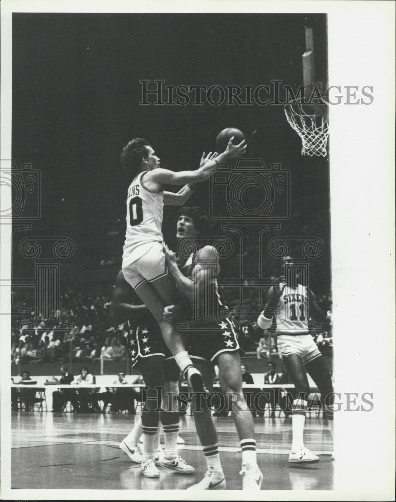 1979 Press Photo Philadelphia 76ers Player Paul Douglas &quot;Doug&quot; Collins - Historic Images