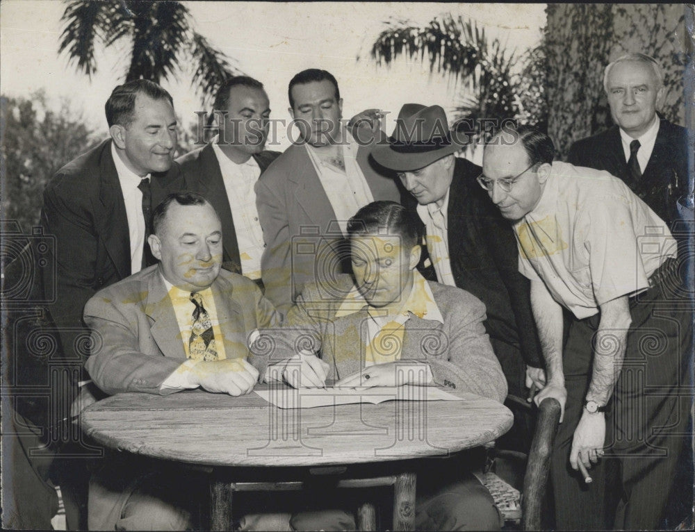 Press Photo Ed Lopat Baseball Player and  Coach - Historic Images