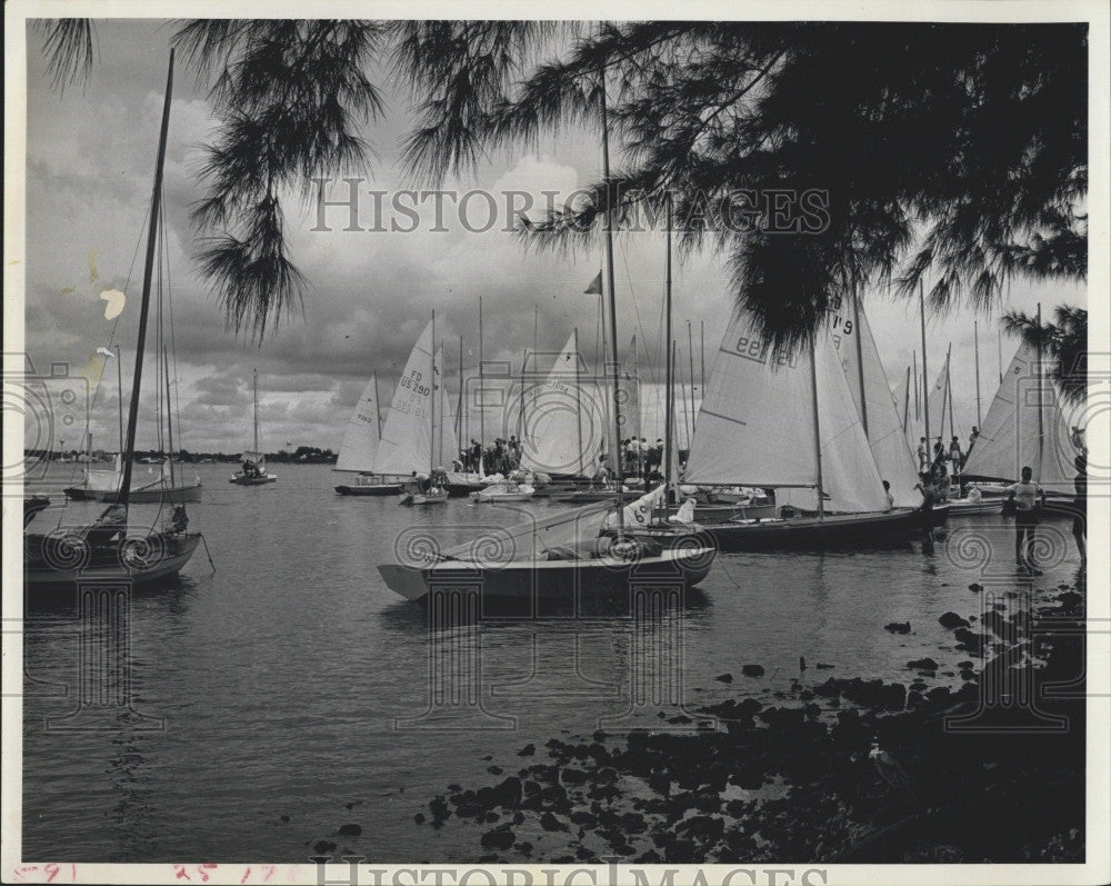 1968 Press Photo Labor Day Regatta in St. Petersburg - Historic Images