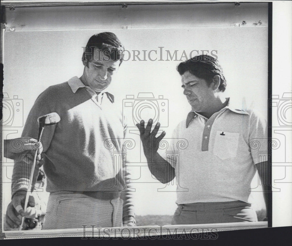 1972 Press Photo J. C. Snead, Lee Trevino at the Dean Martin-Tucson Olen - Historic Images