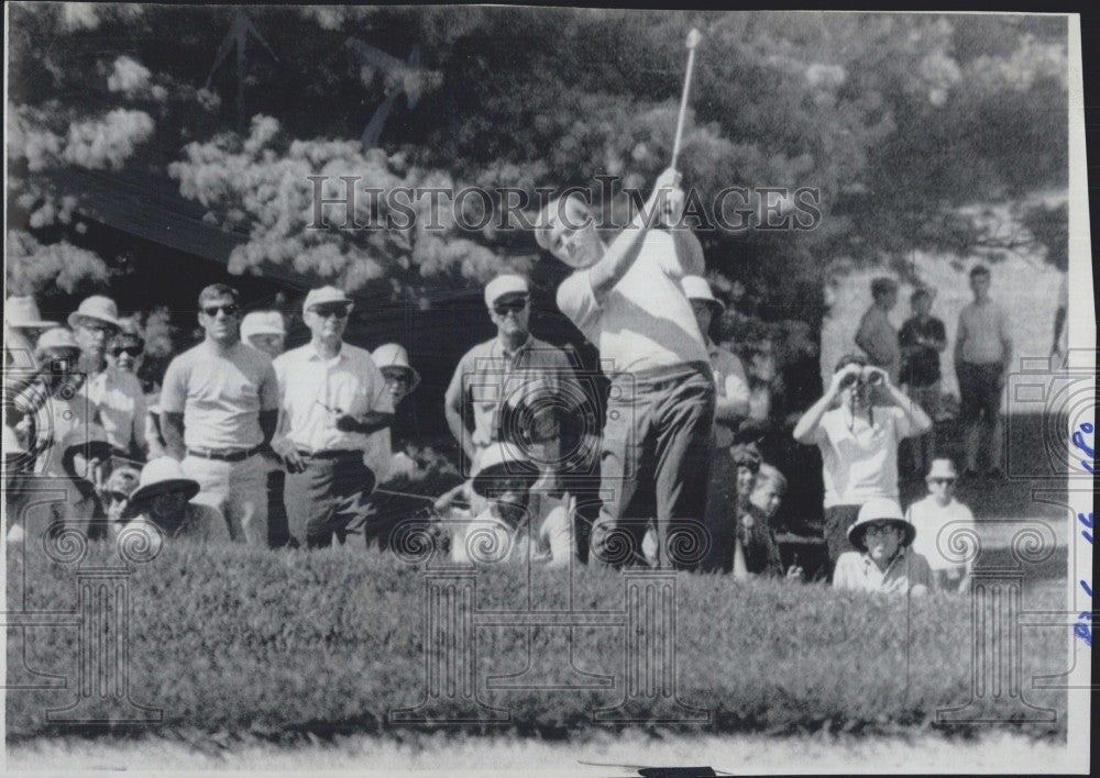 1969 Press Photo Golfer Tom Shaw - Historic Images