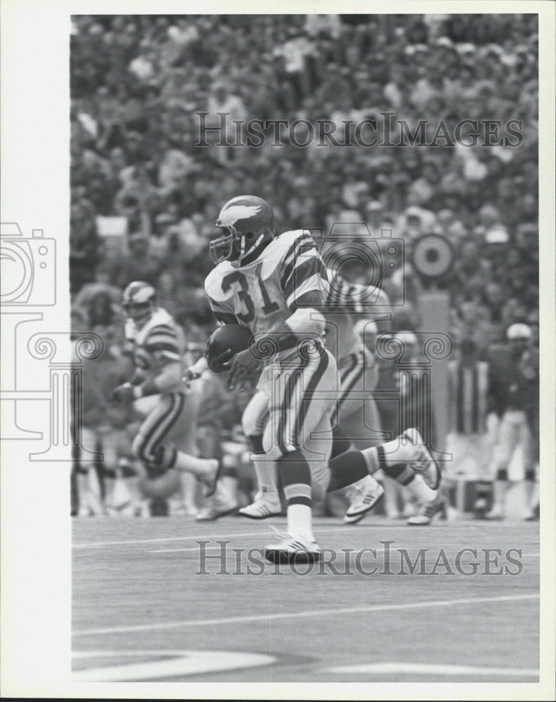 1978 Press Photo Wilbert Montgomery of the Philadelphia Eagles - Historic Images