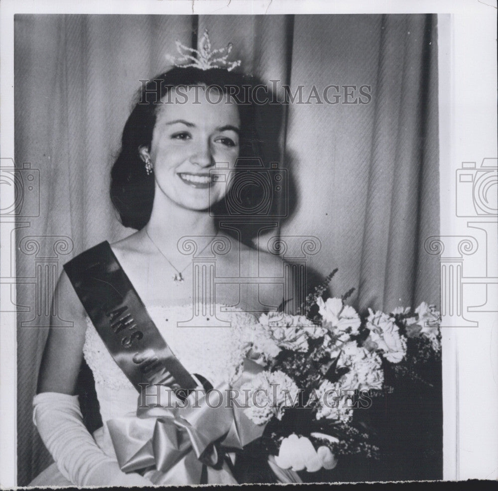 1960 Press Photo Michigan&#39;s Junior Miss Sharon K. Shutty - Historic Images