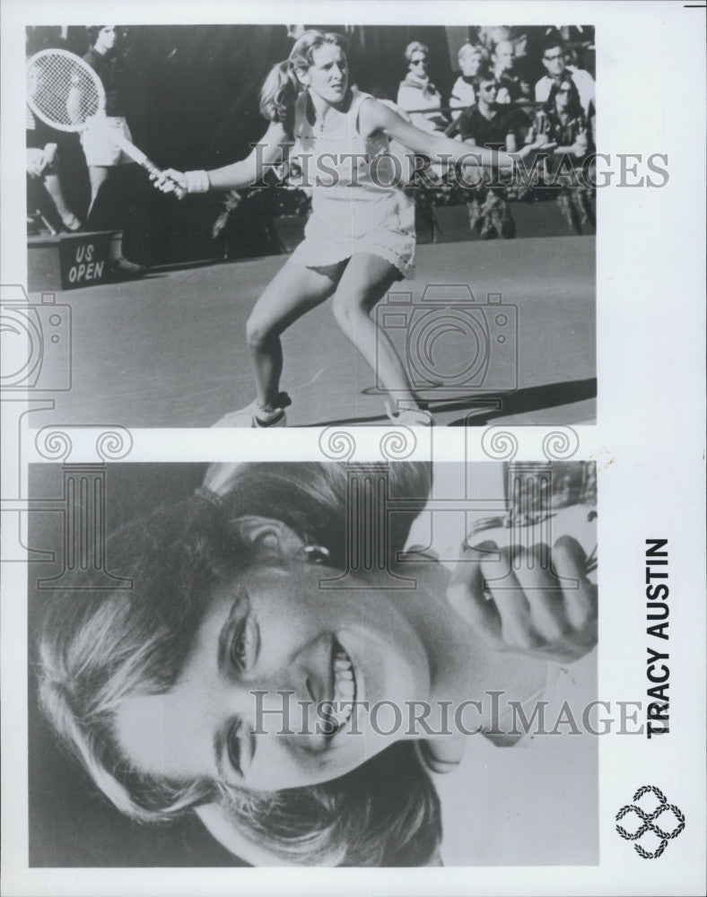 1981 Press Photo Tennis Great Tracy Austin - Historic Images