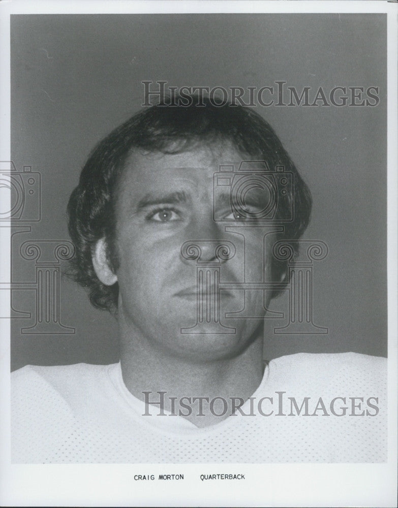 1975 Press Photo Quarterback, Craig Morton - Historic Images