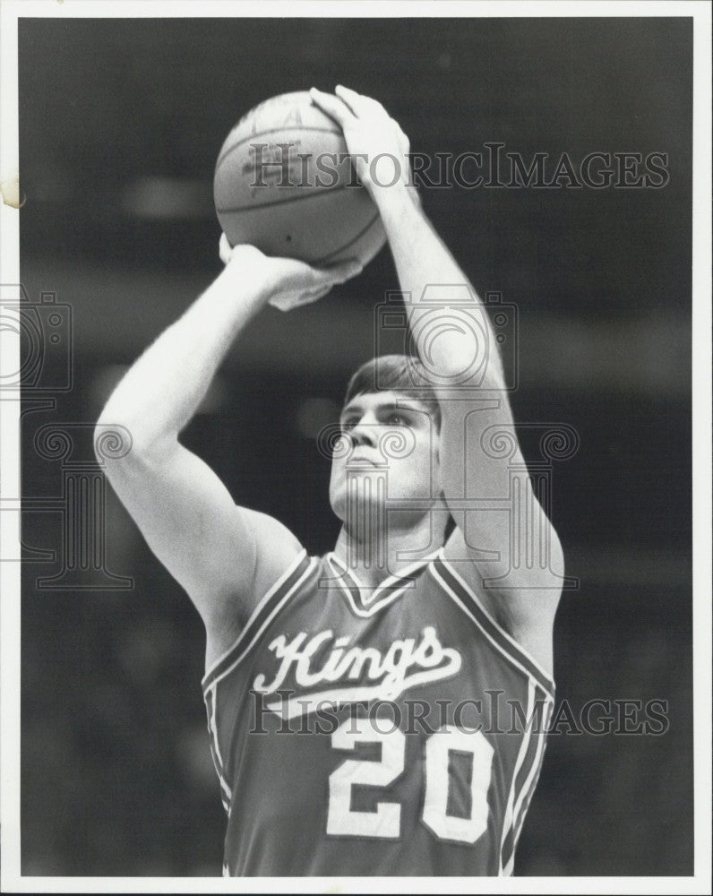 1983 Press Photo Kings Basketball,  Ed Nealy - Historic Images