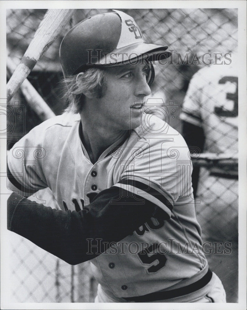 1975 Press Photo San Diego Padres, Bill Almon - Historic Images