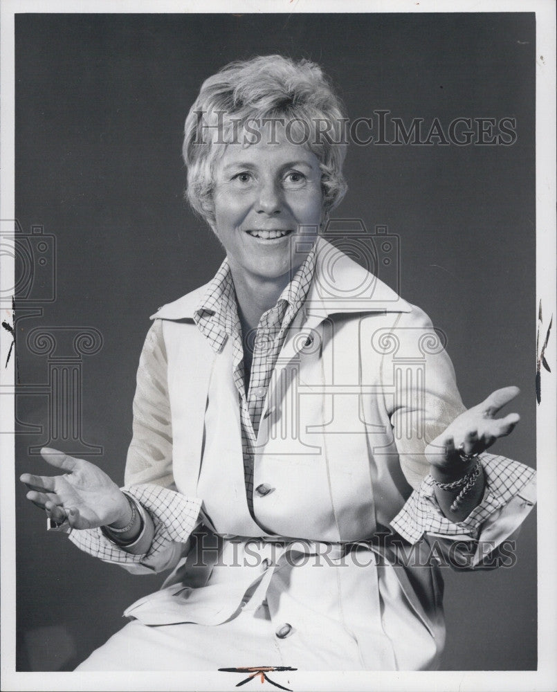 1973 Press Photo Mrs Robert Fife, UMS  club - Historic Images