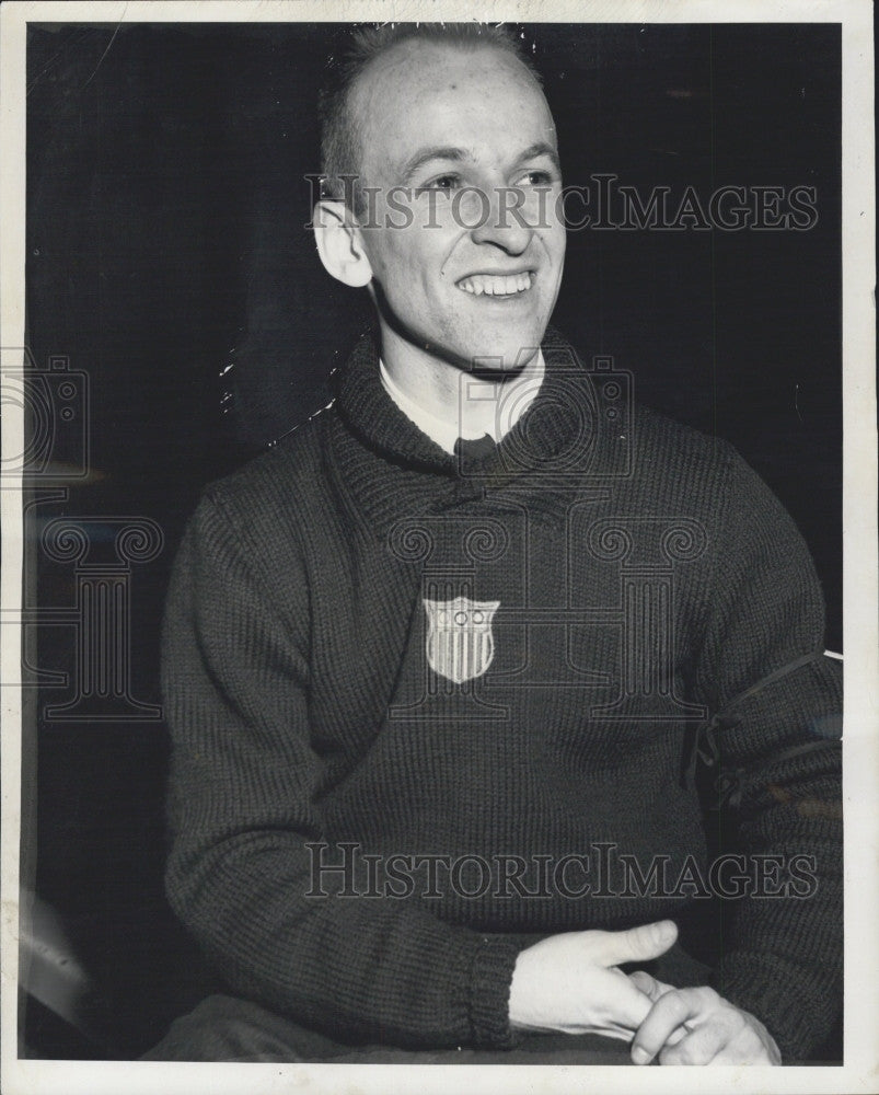 1960 Press Photo Dave Jenkins, figure-skating champion - Historic Images