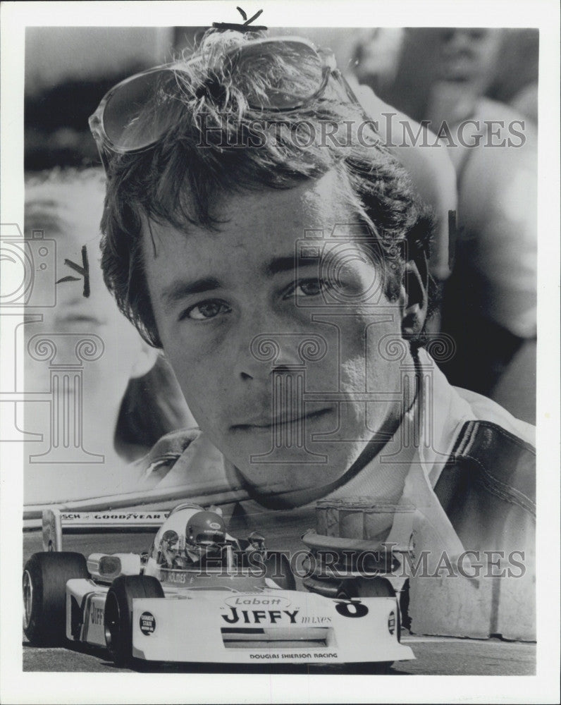 1981 Press Photo Race Car Driver Howdy Holmes - Historic Images