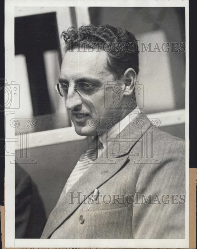 1929 Press Photo Capt. Francis Thomas Courtney, English flier - Historic Images