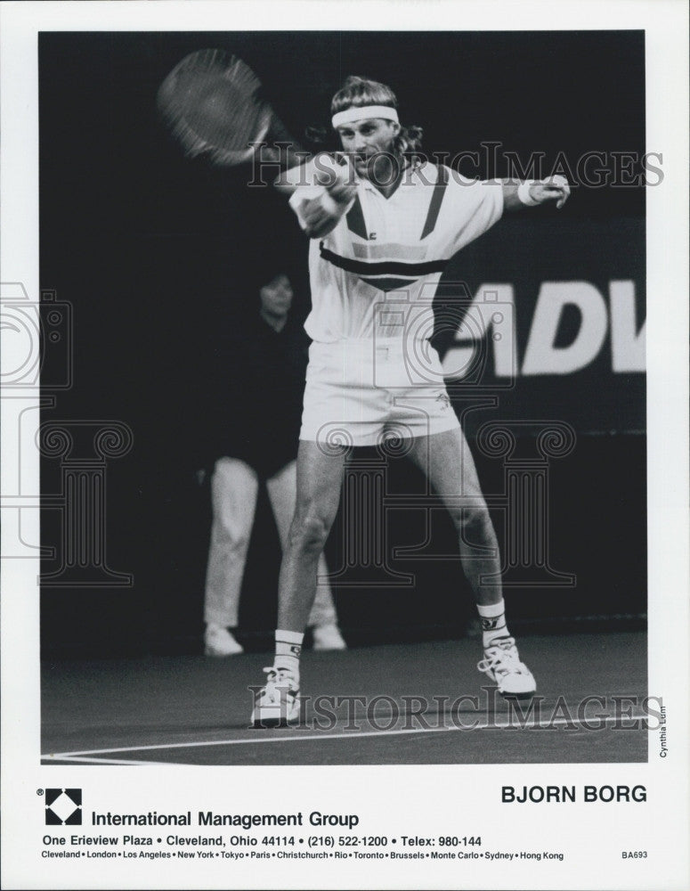 1994 Press Photo Bjorn Borg - Historic Images