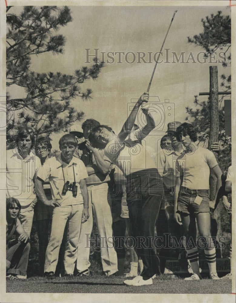 1976 Press Photo Golfer Dave Hill - Historic Images