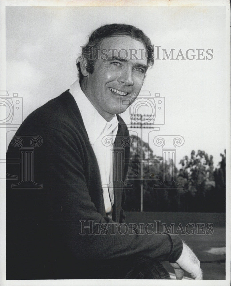 1973 Press Photo Chuck Knox Head Coach LA Rams - Historic Images