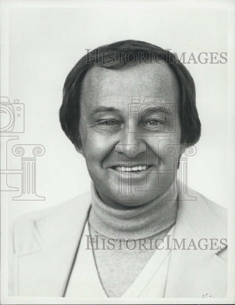 1978 Press Photo Sports commentator, Jim McKay for ABC - Historic Images