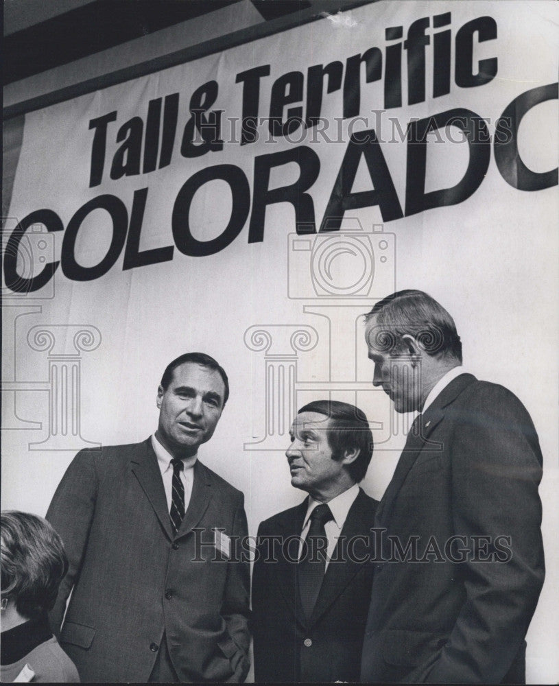 1972 Press Photo Sports commentator, Jim McKay ,K Eller &amp; M Hastings,publisher - Historic Images