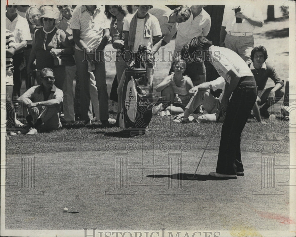 1977 Press Photo Dave Hill Sets Colorado Open Record - Historic Images