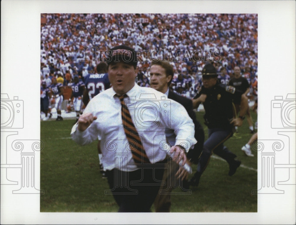 Press Photo Terry Bowden Football Coach - Historic Images