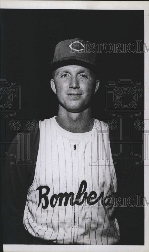1965 Press Photo Ron Griffing of Bombers baseball - Historic Images