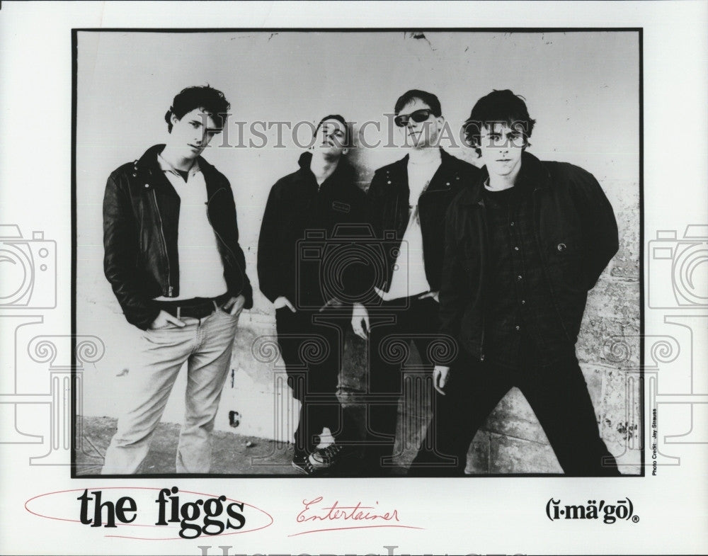 1995 Press Photo Band &quot;The Figgs&quot; to perform - Historic Images