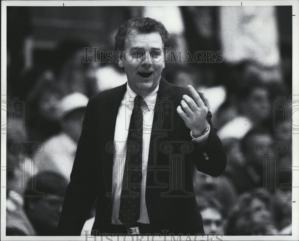 1992 Press Photo Washington coach, Lynn Nance - Historic Images